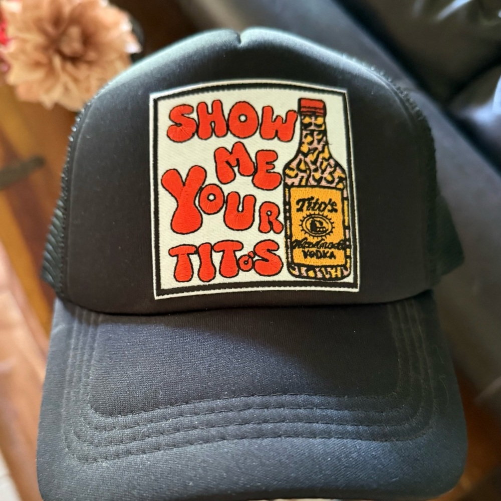 Black Trucker Hat